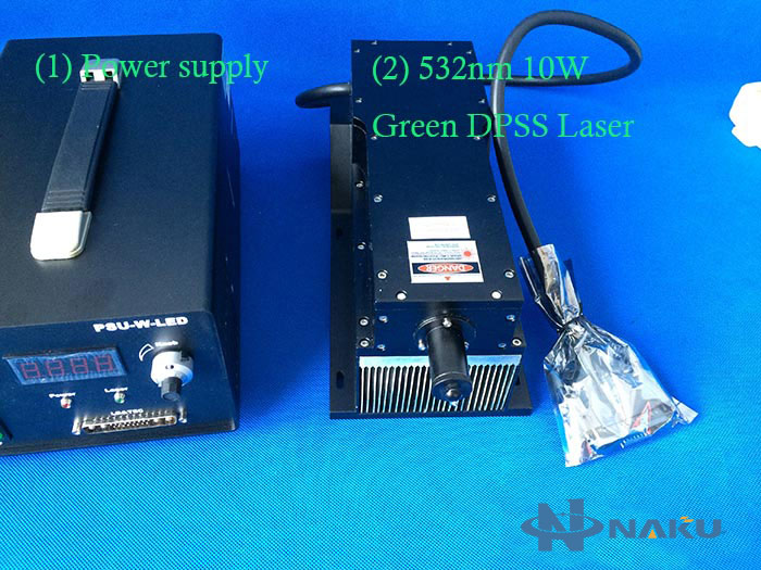 532nm 10W green dpss laser